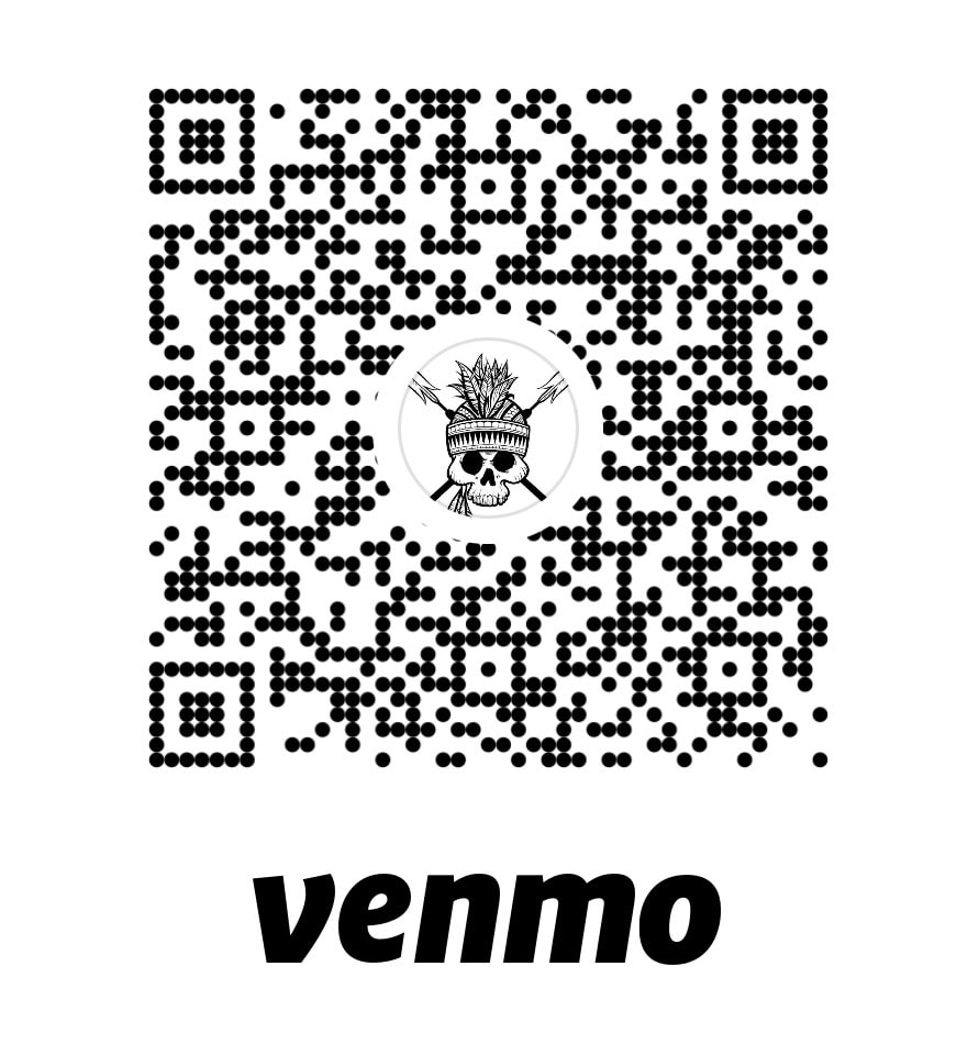 Venmo QR code — scan to donate